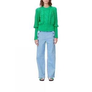 NEW MUNTHE turner knit sweater in green